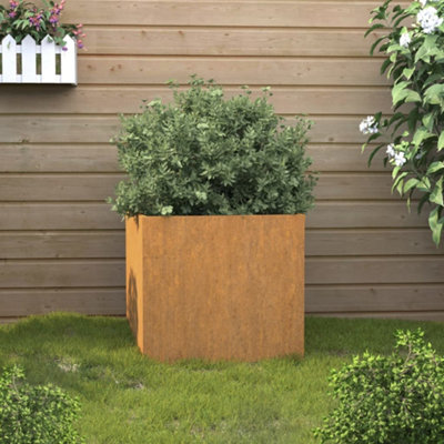 Berkfield Planter 42x40x39 cm Corten Steel