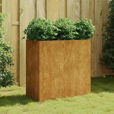 Berkfield Planter 80x40x80 cm Corten Steel