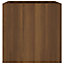 Berkfield Planter Box Brown Oak 40x40x40 cm Engineered Wood
