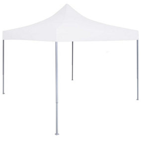 Berkfield Professional Folding Party Tent 3x3 m Steel White
