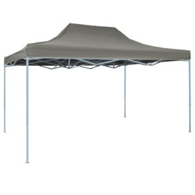 Berkfield Professional Folding Party Tent 3x4 m Steel Anthracite