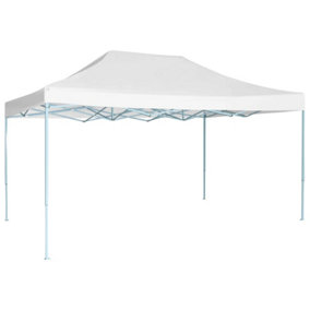 Berkfield Professional Folding Party Tent 3x4 m Steel White