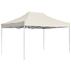 Berkfield Professional Folding Party Tent Aluminium 4.5x3 m Cream