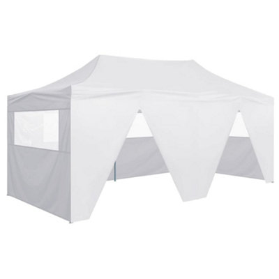 Berkfield Professional Folding Party Tent with 4 Sidewalls 3x6 m Steel ...