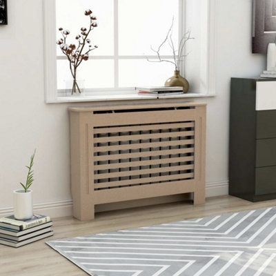 Berkfield Radiator Cover 112x19x81 cm MDF