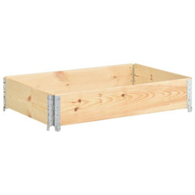 Berkfield Raised Bed 50x100 cm Solid Pine Wood (310052 )