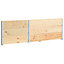 Berkfield Raised Beds 3 pcs 80x120 cm Solid Pine Wood (310051)