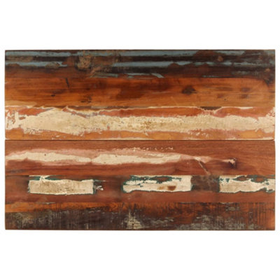 Berkfield Rectangular Table Top 60x90 cm 15-16 mm Solid Reclaimed Wood