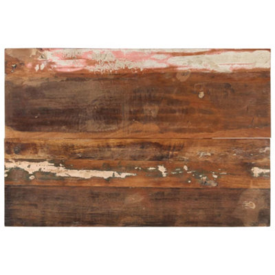 Berkfield Rectangular Table Top 60x90 cm 25-27 mm Solid Reclaimed Wood