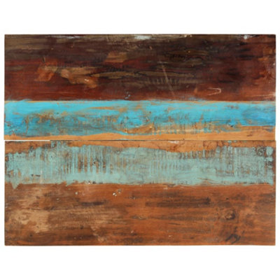 Berkfield Rectangular Table Top 70x90 cm 15-16 mm Solid Reclaimed Wood
