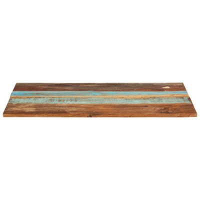 Berkfield Rectangular Table Top 70x90 cm 15-16 mm Solid Reclaimed Wood