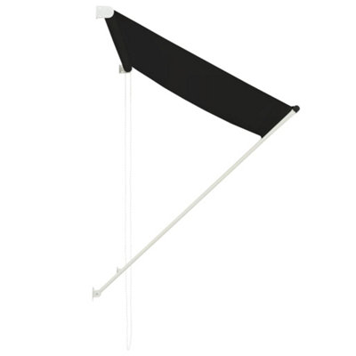 Berkfield Retractable Awning 100x150 cm Anthracite