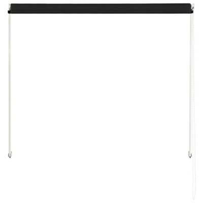 Berkfield Retractable Awning 100x150 cm Anthracite