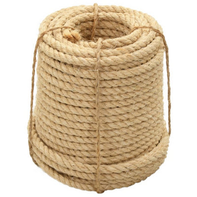 Berkfield Rope 100% Sisal 14 mm 100 m