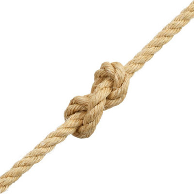 Berkfield Rope 100% Sisal 14 mm 50 m