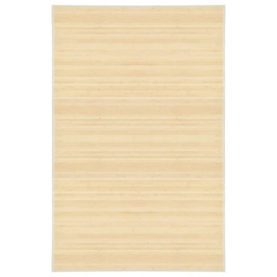 Berkfield Rug Bamboo 100x160 cm Natural