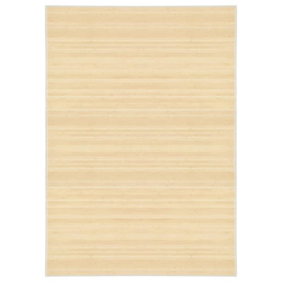 Berkfield Rug Bamboo 120x180 cm Natural