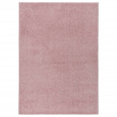 Berkfield Rug Short Pile 140x200 cm Pink