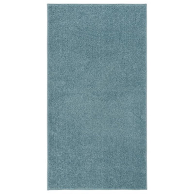 Berkfield Rug Short Pile 80x150 cm Blue