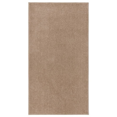 Berkfield Rug Short Pile 80x150 cm Brown