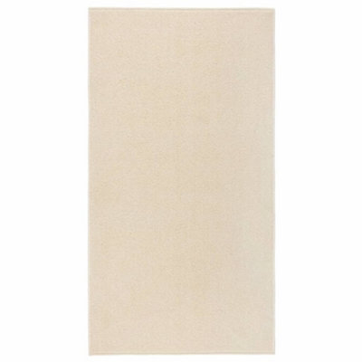 Berkfield Rug Short Pile 80x150 cm Cream