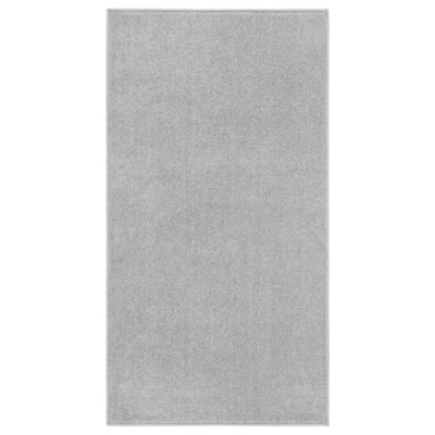 Berkfield Rug Short Pile 80x150 cm Light Grey