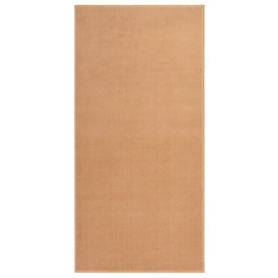 Berkfield Runner Rug BCF Beige 100x200 cm | DIY at B&Q