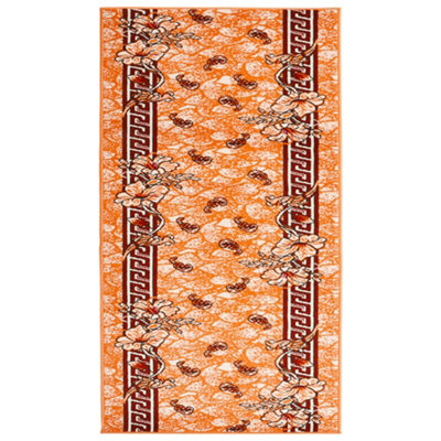 Berkfield Runner Rug BCF Terracotta 100x200 cm