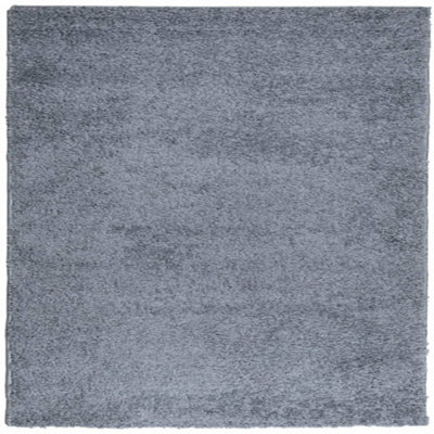 Berkfield Shaggy Rug PAMPLONA High Pile Modern Blue 200x200 cm