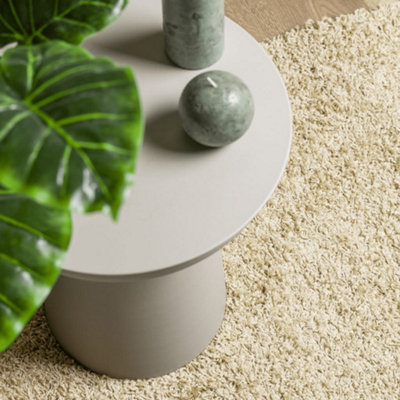 Berkfield Shaggy Rug PAMPLONA High Pile Modern Gold 100x200 cm