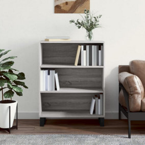 Berkfield Shelf Cabinet Grey Sonoma 69.5x32.5x90 cm Engineered Wood