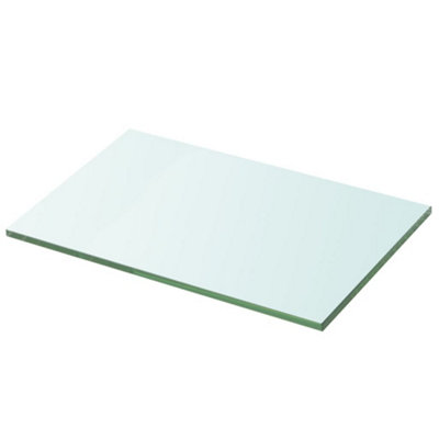 Berkfield Shelf Panel Glass Clear 20x30 cm | DIY at B&Q