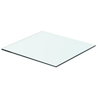 Berkfield Shelf Panel Glass Clear 40x30 cm
