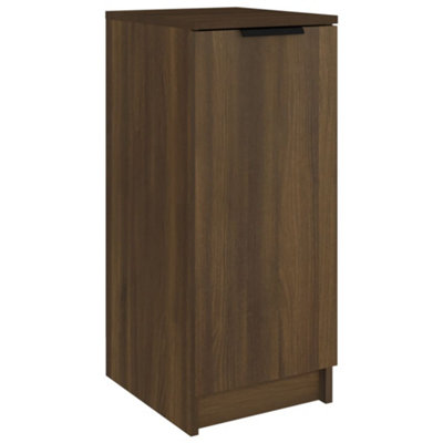 Berkfield Shoe Cabinet Brown Oak 30x35x70 cm Engineered Wood