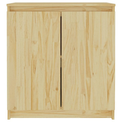 Berkfield Side Cabinet 60x36x65 cm Solid Pinewood