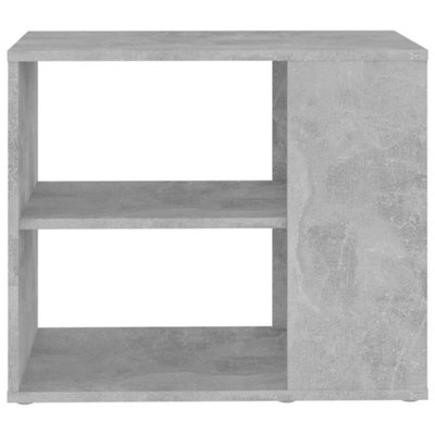 Berkfield Side Cabinet Concrete Grey 60x30x50 cm Engineered Wood