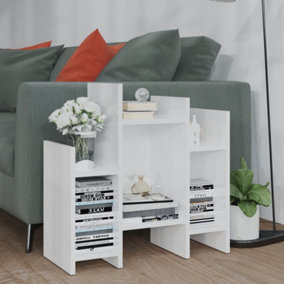 Berkfield Side Cabinet High Gloss White 60x26x60 cm Engineered Wood