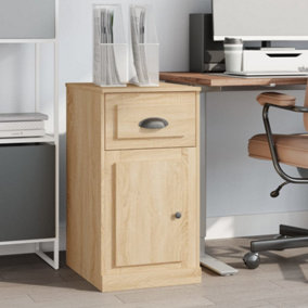 Berkfield Side Cabinet with Drawer Sonoma Oak 40x50x75 cm Engineered Wood