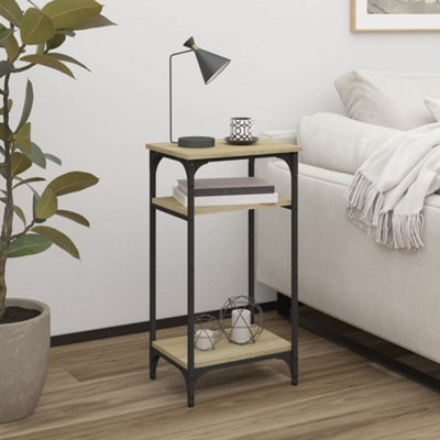Berkfield Side Table Sonoma Oak 40x30x75 cm Engineered Wood