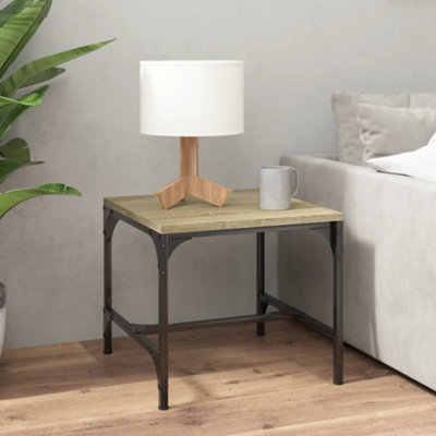 Berkfield Side Table Sonoma Oak 40x40x35 cm Engineered Wood
