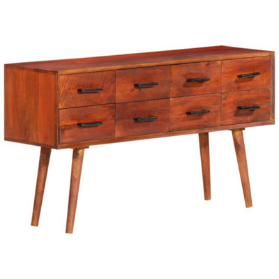 Berkfield Sideboard 110x30x59 cm Solid Wood Mango