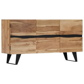 Berkfield Sideboard 150x40x79 cm Solid Acacia Wood