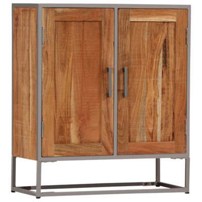 Berkfield Sideboard 65x30x75 cm Solid Acacia Wood
