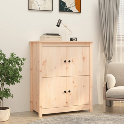 Berkfield Sideboard 83x41.5x100 cm Solid Wood Pine