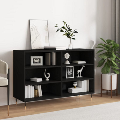 Berkfield Sideboard Black 103.5x35x70 cm Engineered Wood