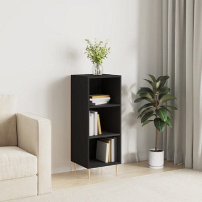 Berkfield Sideboard Black 34.5x32.5x90 cm Engineered Wood