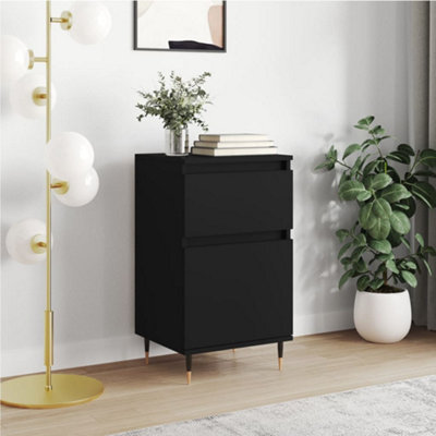 Berkfield Sideboard Black 40x35x70 cm Engineered Wood