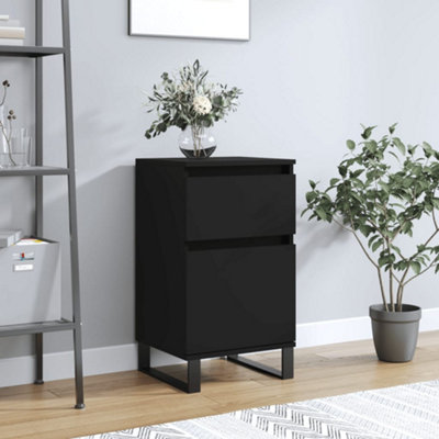 Berkfield Sideboard Black 40x35x70 cm Engineered Wood