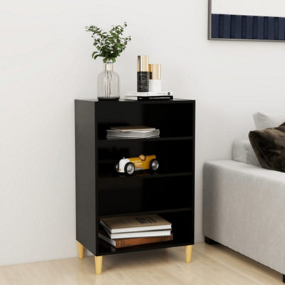 Berkfield Sideboard Black 57x35x90 cm Engineered Wood