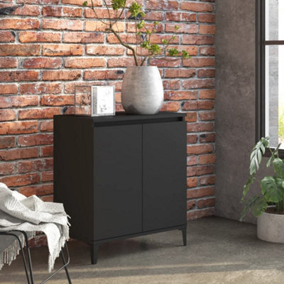 Berkfield Sideboard Black 60x35x70 cm Engineered Wood